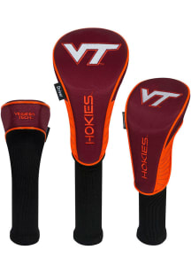 Virginia Tech Hokies 3 Pack Golf Headcover