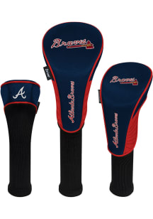 Atlanta Braves 3 Pack Golf Headcover
