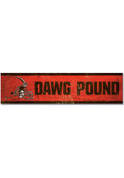 Cleveland Browns 1.5x6 Wood Magnet