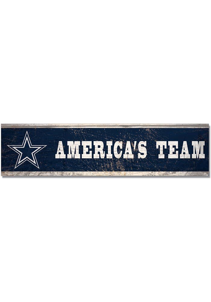 Dallas Cowboys 1.5x6 Wood Magnet