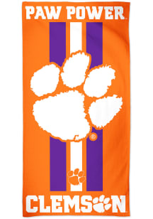 Clemson Tigers Team Color Beach Towel