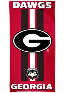 Georgia Bulldogs Team Color Beach Towel