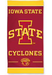Iowa State Cyclones Team Color Beach Towel
