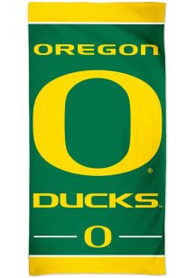 Oregon Ducks Team Color Beach Towel