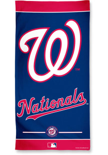 Washington Nationals Team Color Beach Towel