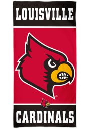 Louisville Cardinals Spectra Beach Towel
