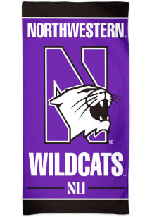 Northwestern Wildcats Spectra Beach Towel