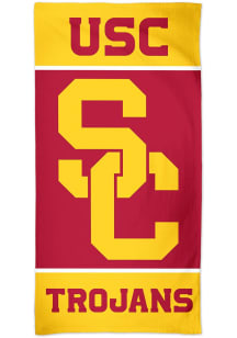 Cardinal USC Trojans Spectra Beach Towel