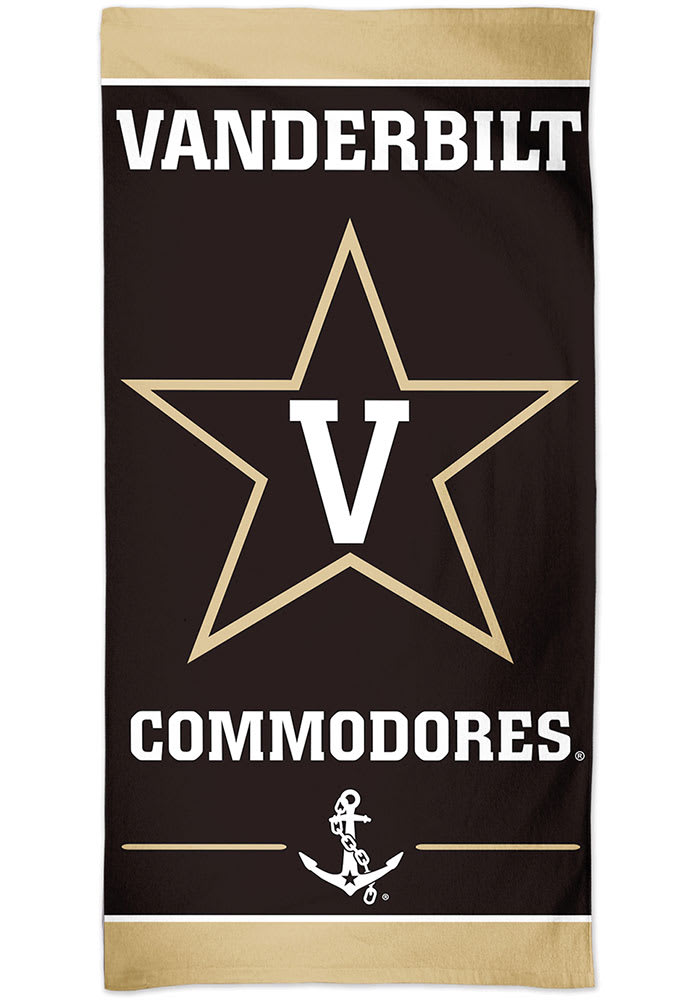 Vanderbilt Commodores Spectra Beach Towel