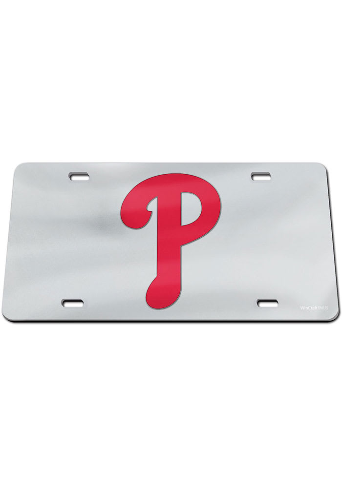 Philadelphia Phillies License Plate Phillies Classic Acrylic Team Logo