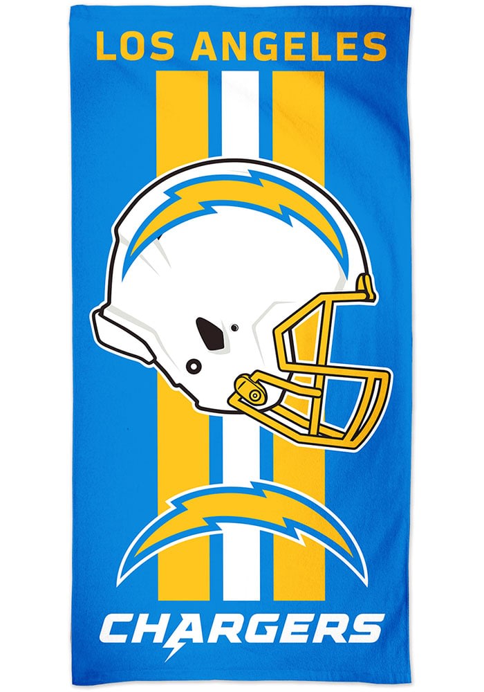 Los Angeles Chargers Spectra Beach Towel