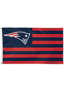 New England Patriots 3x5 American Navy Blue Silk Screen Grommet Flag