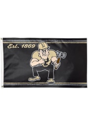 Purdue Boilermakers 3x5 Mascot Gold Silk Screen Grommet Flag