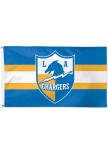 Los Angeles Chargers 3x5 Retro Blue Silk Screen Grommet Flag