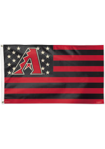 Arizona Diamondbacks 3x5 Star Stripes Red Silk Screen Grommet Flag