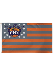 Phoenix Suns 3x5 Star Stripes Purple Silk Screen Grommet Flag