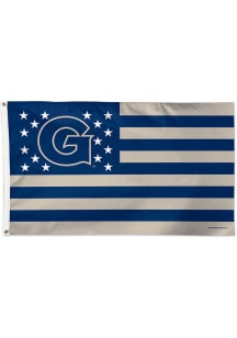 Georgetown Hoyas 3x5 Star Stripes Blue Silk Screen Grommet Flag