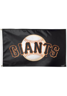 San Francisco Giants 3x5 Black Black Silk Screen Grommet Flag