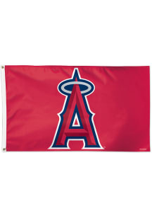 Los Angeles Angels 3x5 Red Red Silk Screen Grommet Flag