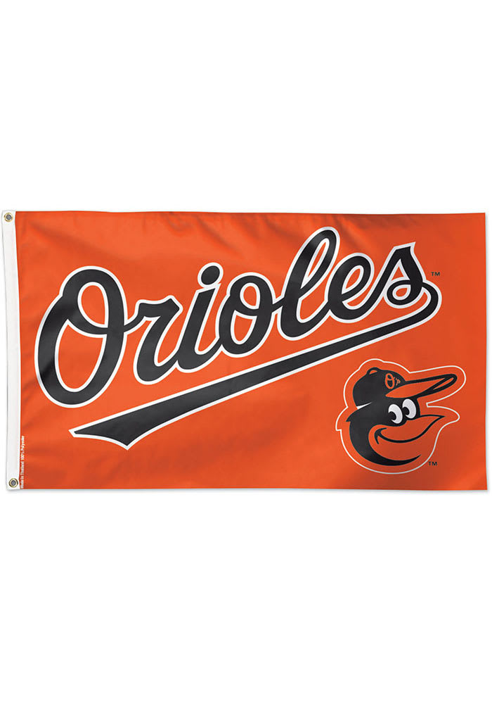 Baltimore Orioles 3x5 BLACK Silk Screen Grommet Flag 57104560
