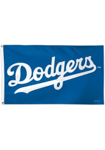 Los Angeles Dodgers 3x5 Blue Silk Screen Grommet Flag