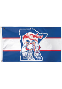 Minnesota Twins 3x5 Red Silk Screen Grommet Flag