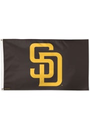 San Diego Padres 3x5 Blue Silk Screen Grommet Flag