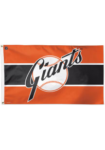 San Francisco Giants 3x5 Orange Silk Screen Grommet Flag