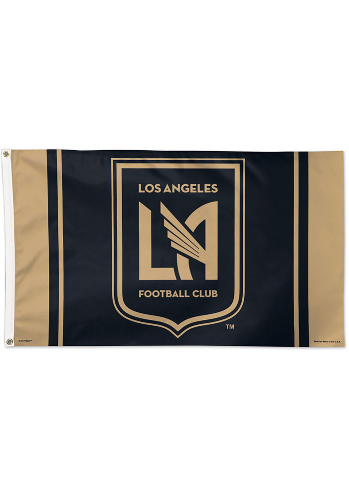 Los Angeles FC 3x5 Blue Silk Screen Grommet Flag