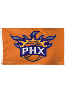 Phoenix Suns 3x5 Purple Silk Screen Grommet Flag