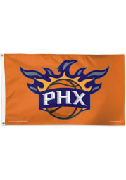 Phoenix Suns 3x5 Purple Silk Screen Grommet Flag