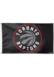 Toronto Raptors 3x5 Red Silk Screen Grommet Flag