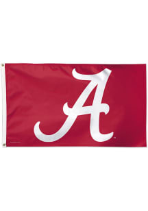 Alabama Crimson Tide 3x5 Crimson Silk Screen Grommet Flag