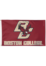 Boston College Eagles 3x5 Red Silk Screen Grommet Flag
