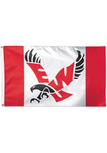 Eastern Washington Eagles 3x5 Red Silk Screen Grommet Flag