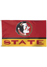 Florida State Seminoles 3x5 Red Silk Screen Grommet Flag