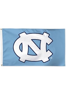 North Carolina Tar Heels 3x5 Silk Screen Grommet Flag - Blue