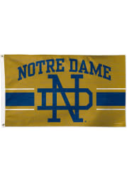 Notre Dame Fighting Irish 3x5 Blue Silk Screen Grommet Flag