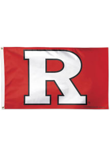 Rutgers Scarlet Knights 3x5 Red Silk Screen Grommet Flag