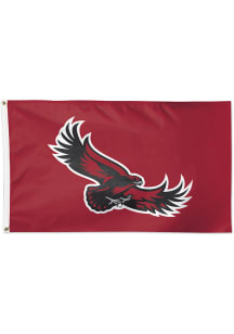 Saint Josephs Hawks 3x5 Red Silk Screen Grommet Flag