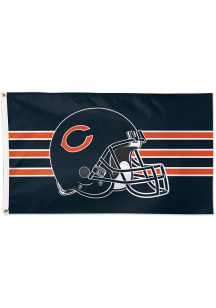 Chicago Bears 3x5 Orange Silk Screen Grommet Flag