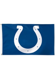Indianapolis Colts 3x5 Blue Silk Screen Grommet Flag