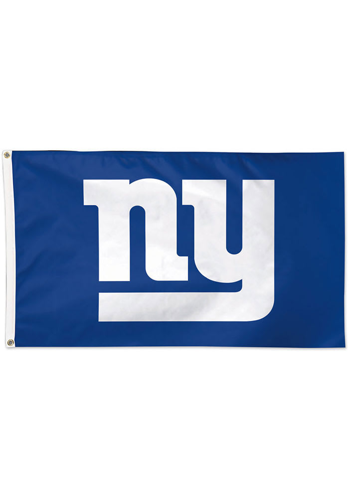 New York Giants 3x5 Blue Silk Screen Grommet Flag