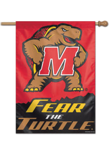 Maryland Terrapins Fear The Turtle 28x40 Banner