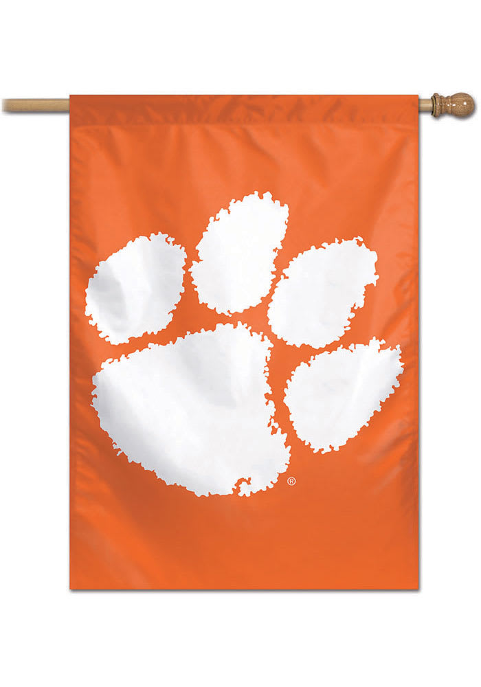 Clemson Tigers Logo 28x40 Banner
