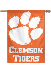 Clemson Tigers Tiger Logo 28x40 Banner