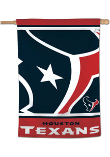 Houston Texans Mega Logo 28x40 Banner