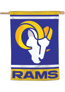 Los Angeles Rams Mega Logo 28x40 Banner