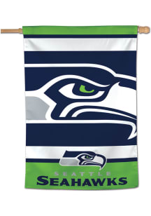 Seattle Seahawks Mega Logo 28x40 Banner