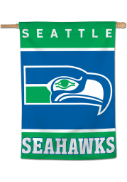 Seattle Seahawks Retro 28x40 Banner